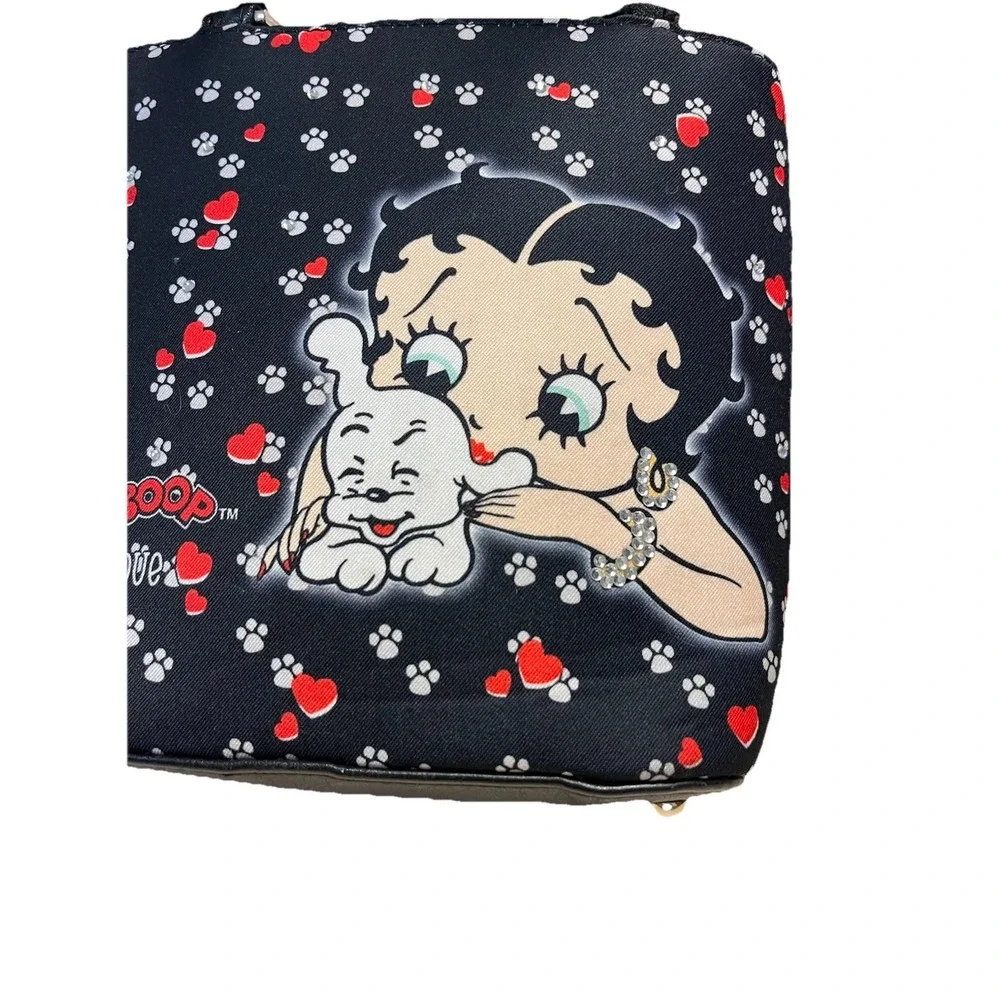 Vintage 2003 Betty Boop Puppy Love Handbag Purse Fleischer Studios Y2K